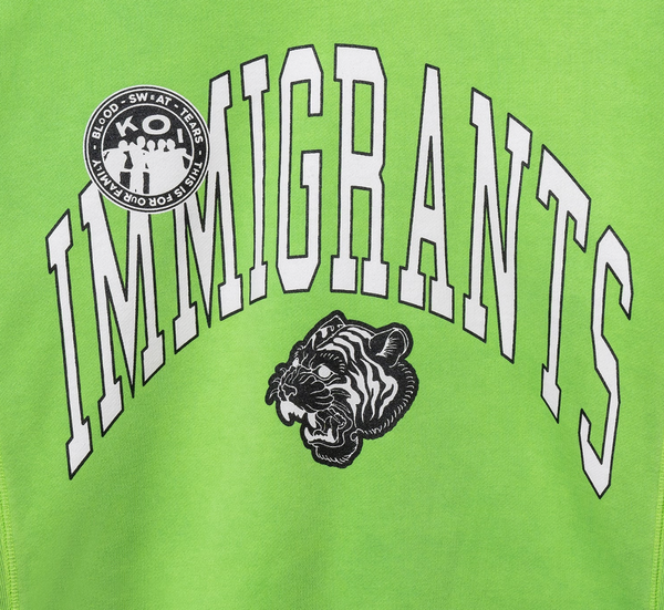 IMMIGRANTS TIGER 2.0 SWEATER